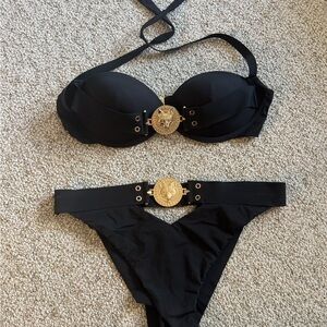 Honey Birdette Black Brooklyn Bikini Set